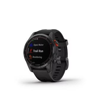 Garmin Garmin Fenix 7S Solar Niebieskoszary z czarnym paskiem 010-02539-13 010-02539-13 - Smartwatch - miniaturka - grafika 2