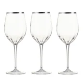 Kieliszki - Kieliszki Do Wina Czerwonego 6 Sztuk Monalisa Platino Villa Italia - miniaturka - grafika 1