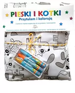 Maskotki i pluszaki - Love Books Pieski i kotki. Przytulam i koloruję praca zbiorowa - miniaturka - grafika 1