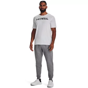 Spodnie dresowe męskie Under Armour Rival Fleece Joggers - Spodnie męskie - miniaturka - grafika 3