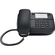 Telefony stacjonarne - Gigaset DA310 Czarny Gigaset - miniaturka - grafika 1