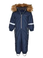 Moda i Uroda OUTLET - HULABALU Kombinezon zimowy "Victory" w kolorze granatowym - miniaturka - grafika 1