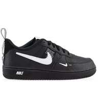 Buty dla dziewczynek - Buty Nike Force 1 LV8 Utility AV4272-001 - czarne - miniaturka - grafika 1