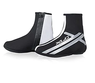 XLC Cycle Booties BO-A03 Black White, czarny 2510002500 - Pozostała odzież dla rowerzystów - miniaturka - grafika 1