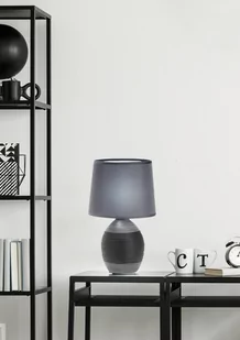 Candellux AMBON LAMPA GABINETOWA 1X40W E14 CZARNY 41-78643 - Lampy stojące - miniaturka - grafika 1