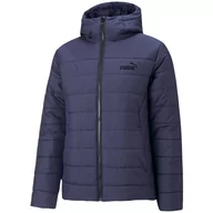 Kurtki męskie - Kurtka Męska Puma Ess Hooded Padded Granatowa 848938 06-M - miniaturka - grafika 1
