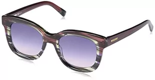 Missoni Damski Meine 0110/S SOL, fioletowy brązowy róg, 62, Fioletowy brązowy róg - Okulary przeciwsłoneczne - miniaturka - grafika 1