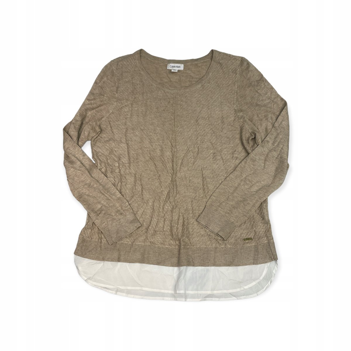 Bluzka damska długi rękaw CALVIN KLEIN L