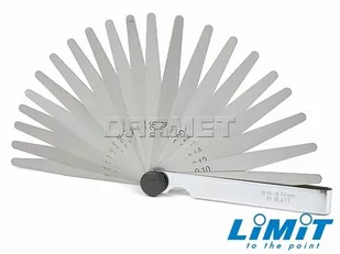 Limit SZCZELINOMIERZE PŁYTKOWE 100mm, 21 PŁYTEK 25953209 - Suwmiarki i mikrometry - miniaturka - grafika 2