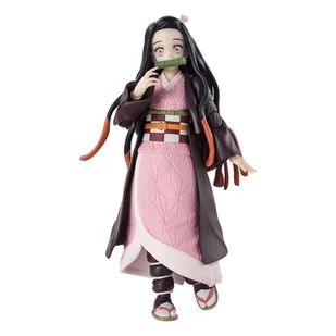 figurka nezuko kamado z demon slayer - s.h. figuarts, 13 cm - Figurki dla dzieci - miniaturka - grafika 1