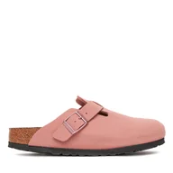 Buty dla dziewczynek - Klapki Birkenstock Boston Kids 1029748 D Różowy - miniaturka - grafika 1