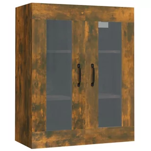 Lumarko Szafka wisząca, przydymiony dąb, 69,5x34x90 cm - Szafki do salonu - miniaturka - grafika 3