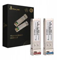 Pozostałe akcesoria sieciowe - Extralink SFP+ 10G SFP+ WDM Module 10Gbps 1270/1330nm, single mode, 2km, para EX.28662 - miniaturka - grafika 1
