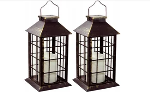 2× 2x Latarenka ogrodowa LED SOLARNA Lampion SuperLED - Lampy ogrodowe - miniaturka - grafika 1