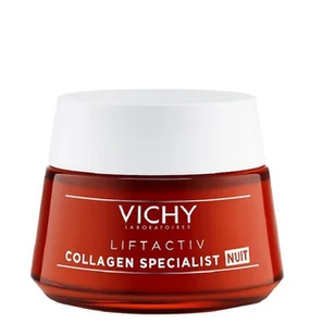 Vichy Liftactiv Collagen Specialist - krem do twarzy na noc 50ml - Kremy do twarzy - miniaturka - grafika 1