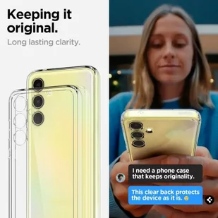Spigen Ultra Hybrid Sam A35 5G Przezroczysty/Crystal Clear ACS07523 - Etui i futerały do telefonów - miniaturka - grafika 20