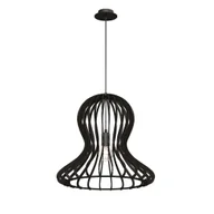 Lampy sufitowe - Lampa wisząca OCTO E27 - czarny - miniaturka - grafika 1