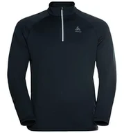Bluzy męskie - Odlo Męska bluza Midlayer 1/2 Zip Besso 542472 - miniaturka - grafika 1