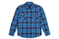 Koszule męskie - Brixton męski Apparel Bowery L/S Flannel, niebieski, s 01000 - miniaturka - grafika 1