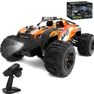 Zabawki zdalnie sterowane - COIL Zdalnie sterowany samochód terenowy Auto 4x4 pilot terenowy 40km/h duży na pilota pomarańczowy 1:8 - miniaturka - grafika 1