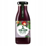 Soki i napoje niegazowane - Sok z Gór 100% Tłoczony Sok z Soczystych Jabłek i Aronii 250ml - miniaturka - grafika 1
