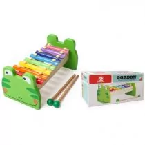 Brimarex Cymbałki drewniane w pudełku 7136 - Instrumenty muzyczne dla dzieci - miniaturka - grafika 1