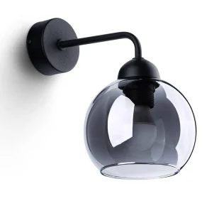 Loftowy kinkiet ze szklanym kloszem - A159 H5-S21 - Lampy ścienne Loftowy kinkiet ze szklanym kloszem - A159 H5-S21 - Lampy ścienne - miniaturka - grafika 1