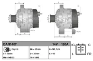 Alternatory - Alternator Denso DAN1407 - miniaturka - grafika 1