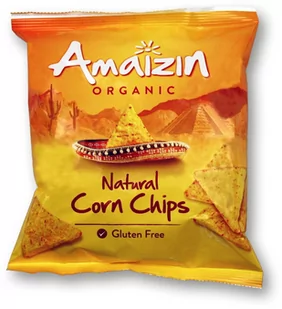 AMAIZIN (napoje kokosowe, tortilla, chipsy, inne) CHIPSY KUKURYDZIANE SOLONE BEZGLUTENOWE BIO 75 g - AMAIZIN BP-8718976009553 - Chipsy - miniaturka - grafika 1