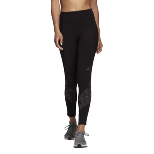 Legginsy damskie adidas Own The Run Radically Reflective 7/8 Tights Black XS - Spodnie sportowe damskie - miniaturka - grafika 1