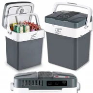 Lodówki turystyczne - Lodówka Turystyczna Samochodowa 32L 12V/230V Usb XXL Z Funkcją Grzania - miniaturka - grafika 1