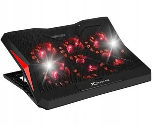 Podstawka chłodząca z 6 wiatrakami do laptopa do 17 cali XTrike ME FE-811 - Podkładki chłodzące pod laptopa - miniaturka - grafika 1
