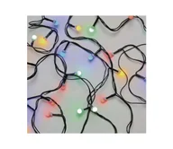 Lampy ogrodowe - LED Zewnętrzny łańcuch świąteczny 80 diod LED/8 trybów 13 m wielokolorowy IP44 - miniaturka - grafika 1