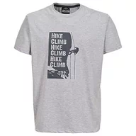 Koszulki męskie - Trespass tramore T-Shirt męski, szary, S, szary, XS MATOTSM10003_GRMXS - miniaturka - grafika 1