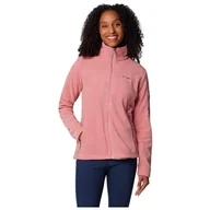 Bluzy sportowe damskie - Bluza damska Columbia Fast Trek™ II Jacket Rozmiar: S / Kolor: różówy/szary - miniaturka - grafika 1