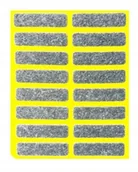 Zawiasy, okucia i inne akcesoria - Samoprzylepne podkładki filcowe szare Premium grubość 6 mm 10 x 40 ANDPOL - miniaturka - grafika 1