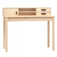 Biurka - VidaXL drewno sosnowe 110x50x93 cm 823530 - miniaturka - grafika 1