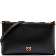 Torebki damskie - Pinko Skórzane kopertówka FLAT HORIZONTAL MINI - miniaturka - grafika 1