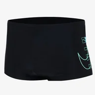 Kąpielówki męskie - Kąpielówki Nike Reflect Logo NESSC583 001 L czarny - miniaturka - grafika 1