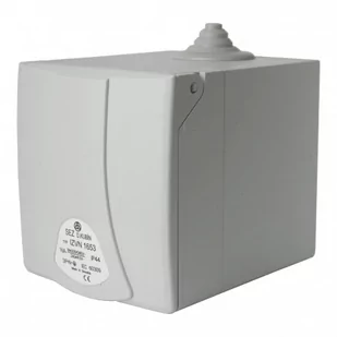 Gniazdo ścienne z puszką podtynkowe 16A 400V 5P 7511 - Gniazdka elektryczne - miniaturka - grafika 3
