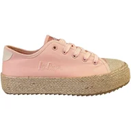 Trampki damskie - Buty Lee Cooper LCW-24-31-2190LA różowe - miniaturka - grafika 1