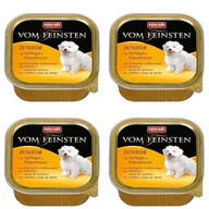Mokra karma dla psów - Animonda Dog Vom Feinsten Junior smak: drób i serca indyka 6 x 150g - miniaturka - grafika 1