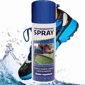 Środki do prania - IMPREGNAT WODOODPORNY SPRAY DO BUTÓW ODZIEŻY SKÓRY CHRONI PRZED WODĄ 300ml - miniaturka - grafika 1