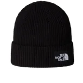 Czapki i chusty sportowe męskie - Czapka The North Face Beanie Salty 0A8CGZJK31 - czarna - miniaturka - grafika 1