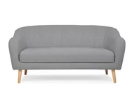Sofy i kanapy - Sofa 2 HAMPI *ciemny szary, 172x83x90, tkanina/drewno - miniaturka - grafika 1