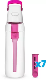 Butelka filtrująca Dafi SOLID 0,7 l flamingowa z 7 filtrami - Butelki filtrujące - miniaturka - grafika 1