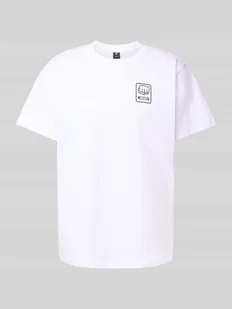 T-shirt o luźnym kroju z nadrukiem z logo - Koszulki męskie - miniaturka - grafika 1