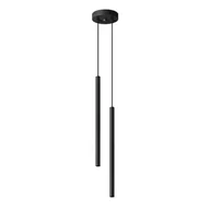 Lampy sufitowe - Lampa wisząca PASTELO 2 czarna SOLLUX LIGHTING - miniaturka - grafika 1