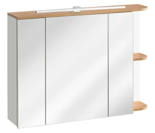 Wisząca szafka łazienkowa z lustrzanym frontem C0-B96 - Szafki łazienkowe - miniaturka - grafika 1