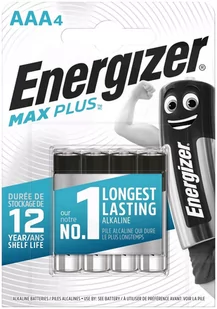 Energizer Bateria Max Plus, AAA, LR03, 1,5V, 4szt. EN-423051 - Baterie i akcesoria - miniaturka - grafika 4